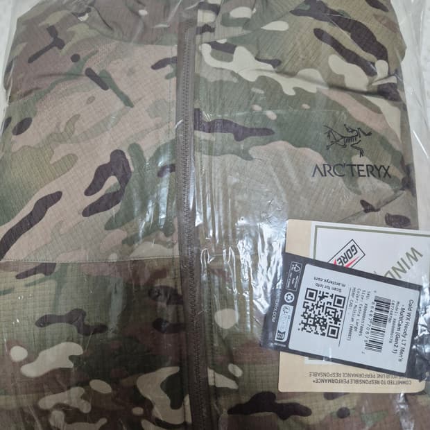 XL ) 아크테릭스 멀티캠 WX Lt 후디