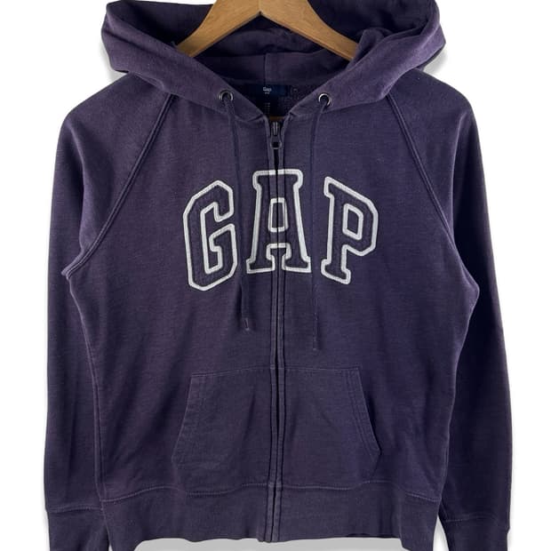 갭 퍼플 후드집업2477