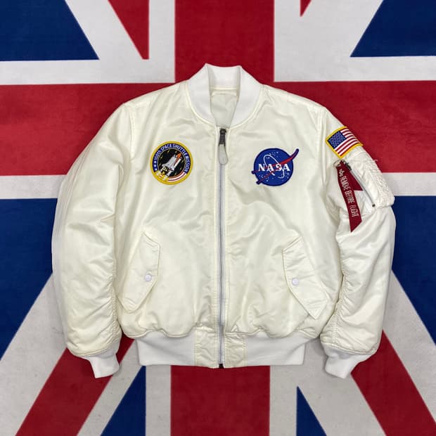알파 NASA ma-1자켓 M 