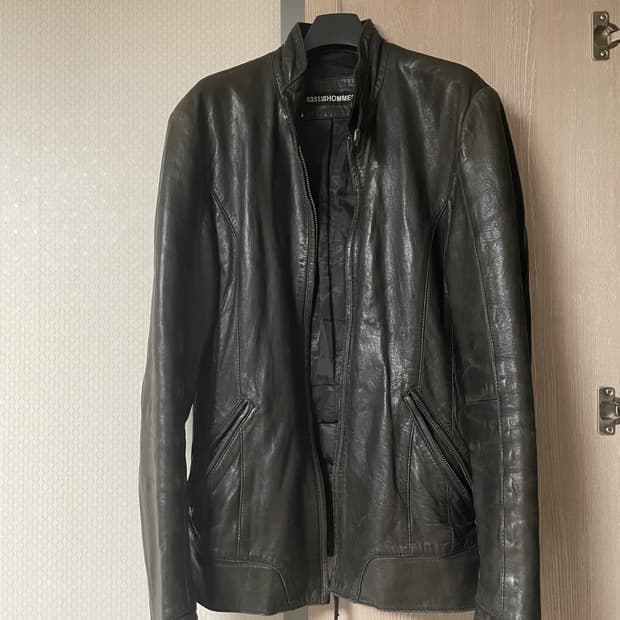 5351 Pour Les Hommes leather jacket
