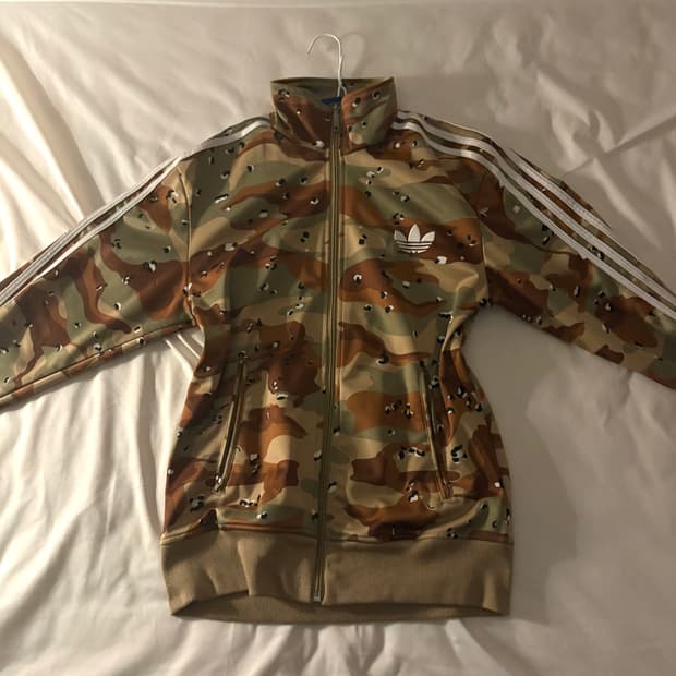 아디다스 파이어버드 카모 희귀 져지(현재 단종모델 / Size M)