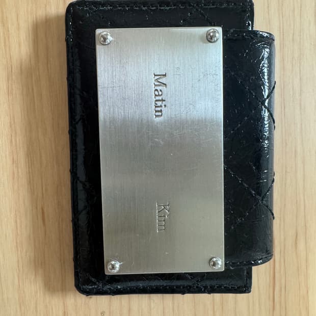 마뗑킴 퀄팅지갑