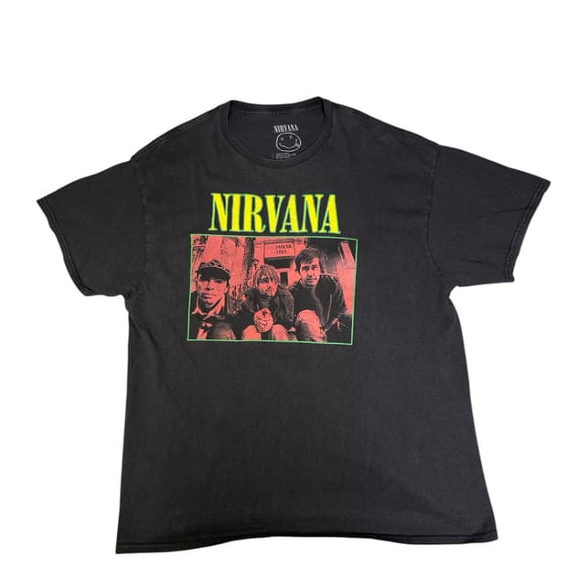 빈티지 너바나 NIRVANA 밴드티 L