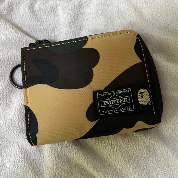 Bape x Yoshida Porter 지갑