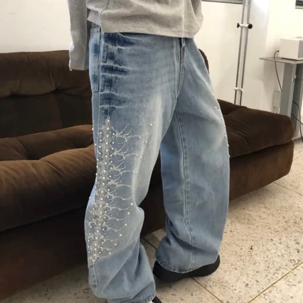 스터드 포인트 팬츠