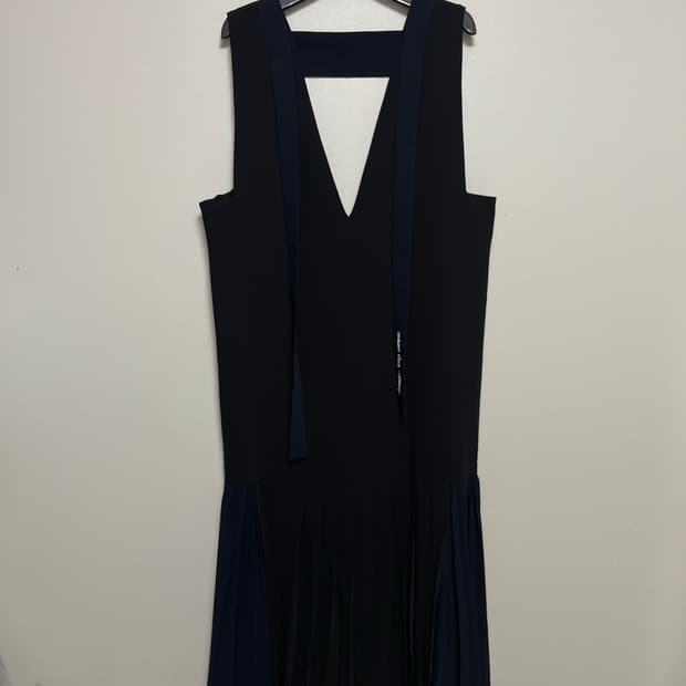 럭키슈에뜨 플리츠 롱 원피스 36