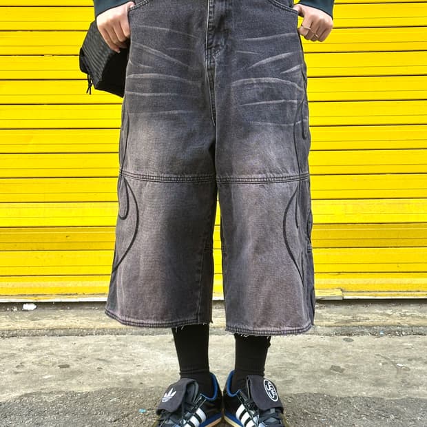 래리클락 데님 트라이벌 팬츠