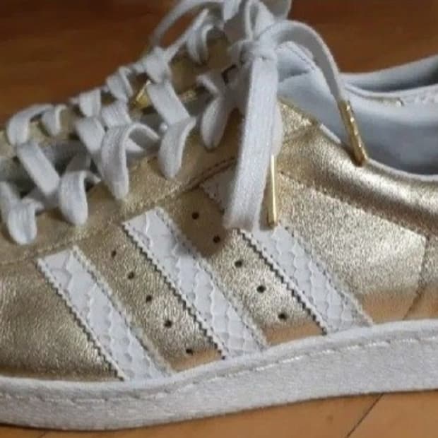 아디다스 MI(맞춤제작) 슈퍼스타 뱀피 메탈토 골드 260