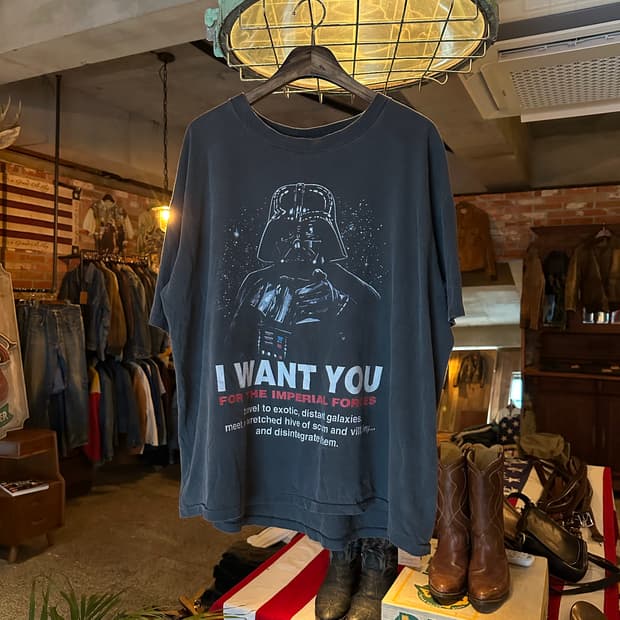 90s USA STAR WARS VINTAGE T SHIRT