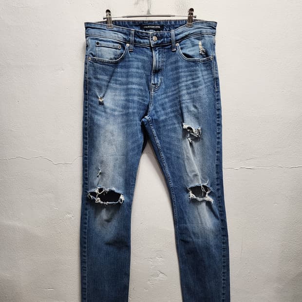 캘빈클라인 디트로이드진 데님