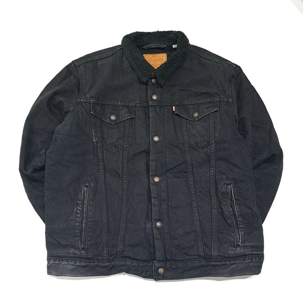 CL141 2XL 리바이스 셰르파 데님 트러커 자켓