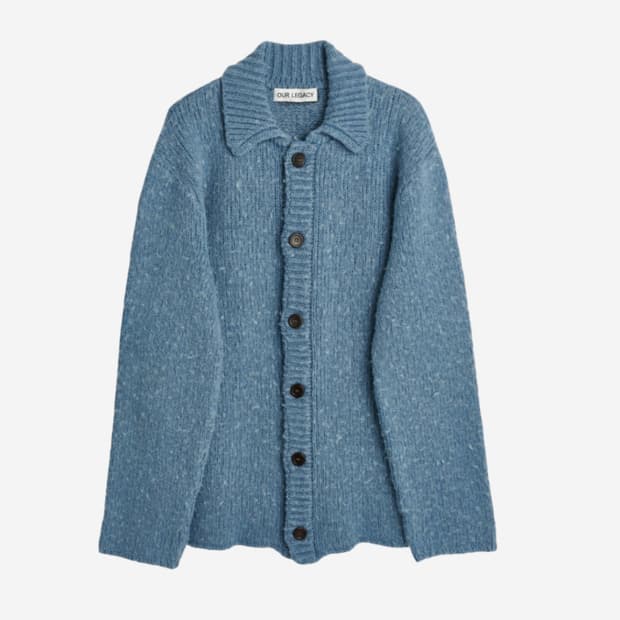 아워레가시 빅 가디건 청키블루 46