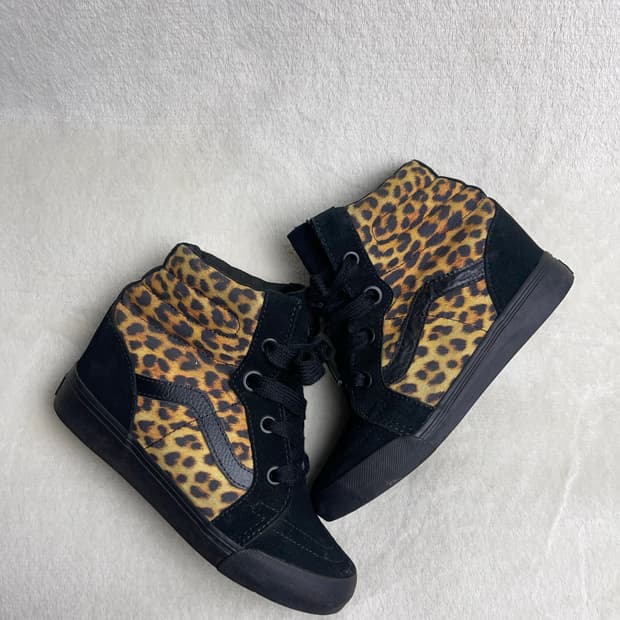 [240] 반스 하이 웨지 스니커즈 