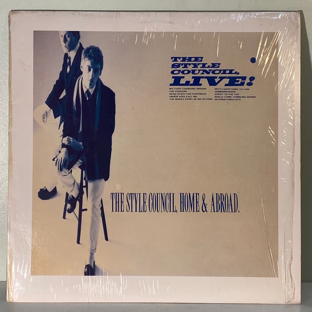 (수입중고LP-팝록) The Style Council -Live