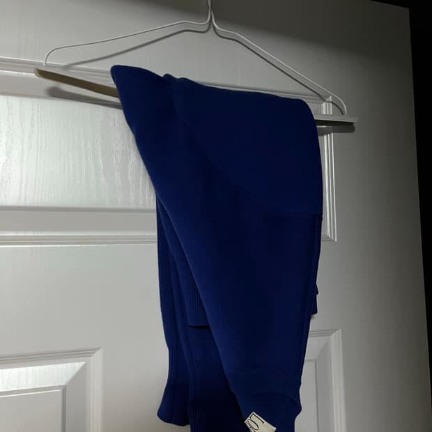 론트 블루 니트 (사이즈L)