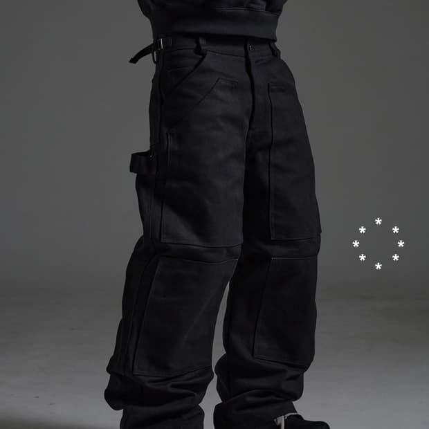 wapworks w111 헤비 원단 워크팬츠