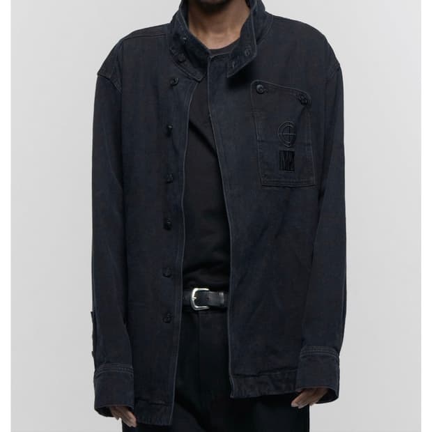 플라스틱프로덕트 MPa TRAPEZOID JACKET (BLACK) M