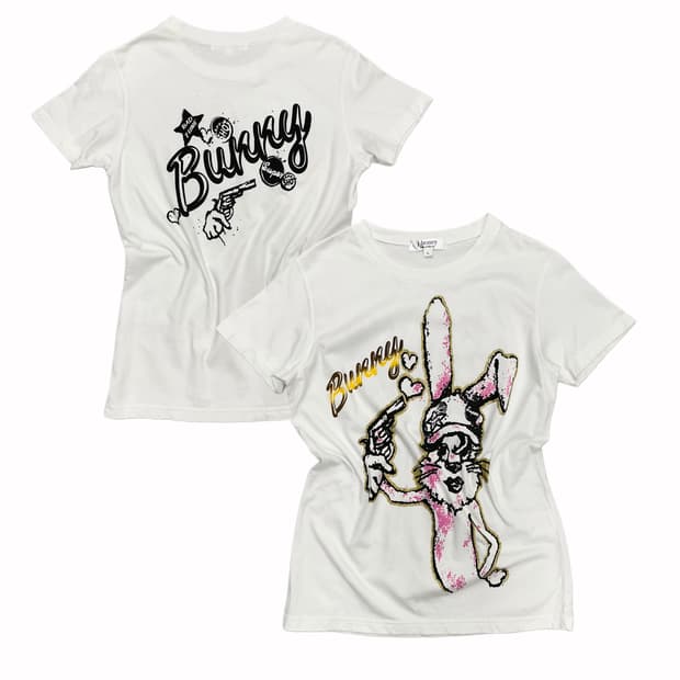 revolver bunny printing t-shirt