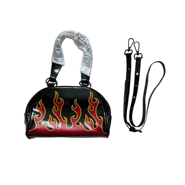 dolls kill (current mood) 불꽃 숄더/핸드백