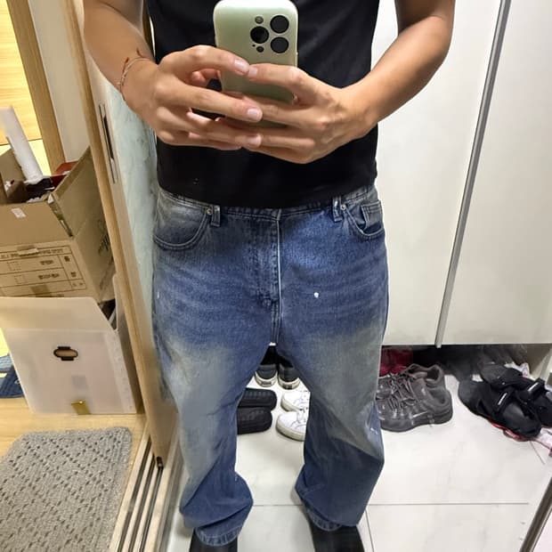 쿠어 데님팬츠