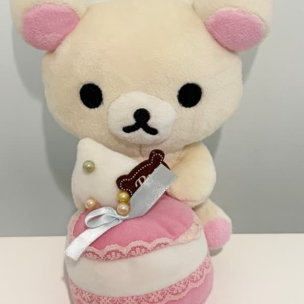 리락쿠마 코리락쿠마 고전 빈티지 인형 희귀 산엑스 산리오 글루미베어