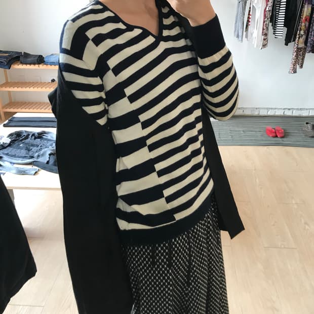 Vintage Stripe knit