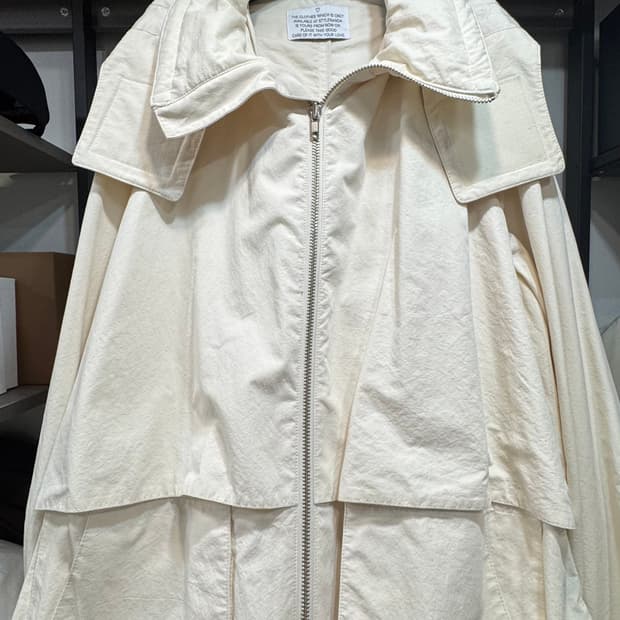 스타일난다 후드트렌치점퍼 (탈부착가능)