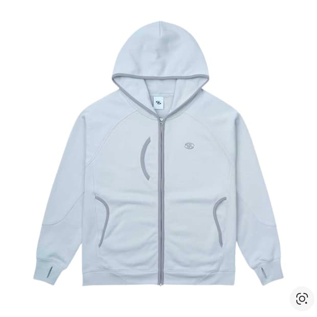 산산기어 후디 집업 그레이 - 24SS