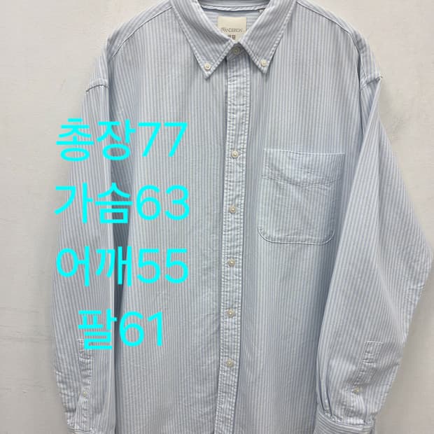 L JW앤더슨 스트라이프 셔츠