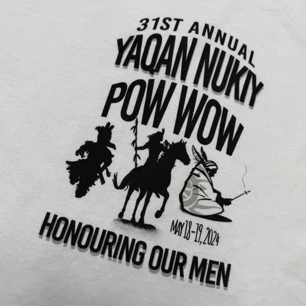 USA빈팔티 원주민 행사 반팔티 2XL