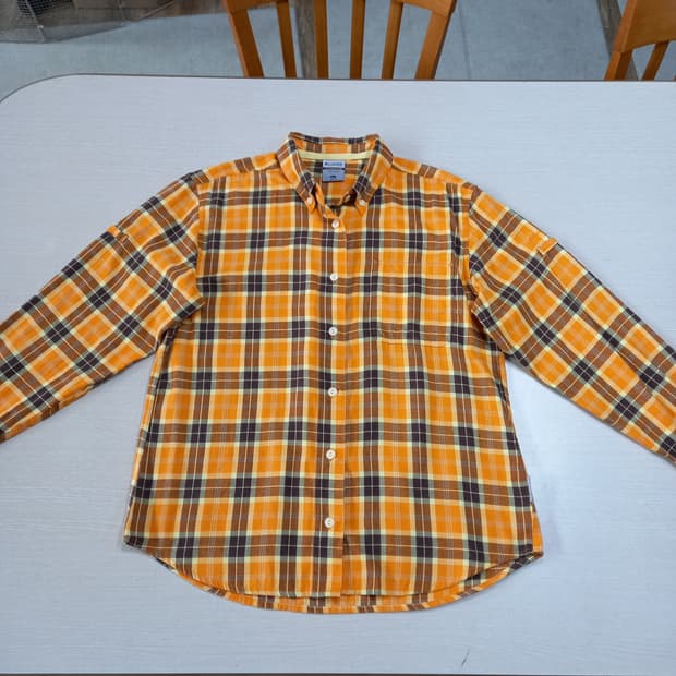 L100 Columbia 가을겨울용 여성 체크 셔츠 L-693