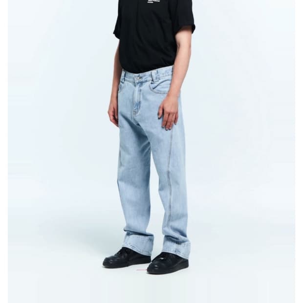 플라스틱 프로덕트 MPa DRIFT DENIM PANTS (STEEL B