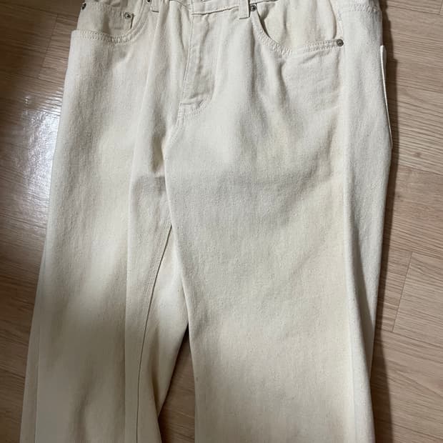 브랜디드 아이보리 팬츠 (사이즈:30)