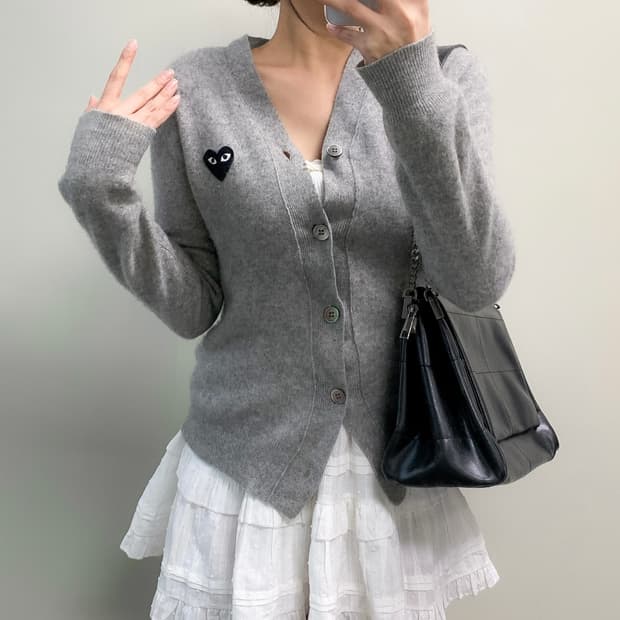 꼼데가르송 가디건