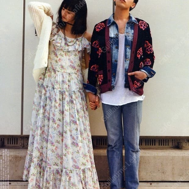 생로랑 서프시즌 플라워 스카프 16ss 에디 슬리먼