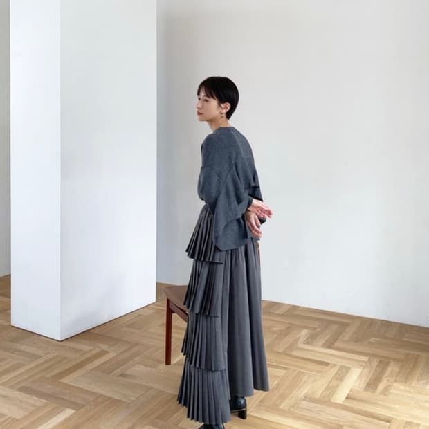 clane 클라네 플리츠 스커트