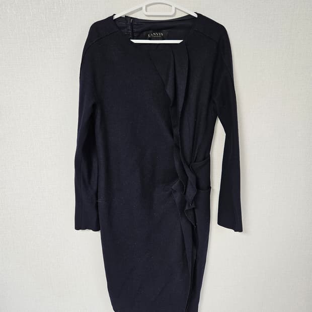 LANVIN 랑방 컬렉션 한섬 셔링 원피스 88