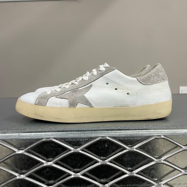 골든구스 슈퍼스타 화이트 스니커즈 41