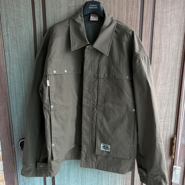 새상품(L)트루릴리전 헌터 셔츠 자켓 카키