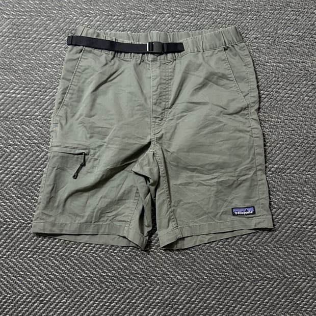 파타고니아 카키 하프 팬츠 (S)
