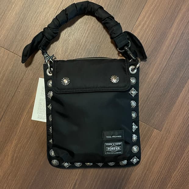 토가x포터 숄더파우치백 블랙