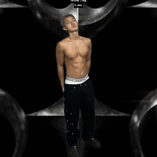 (새상품) 떠그 클럽 떠그 팬츠 (3) 블랙