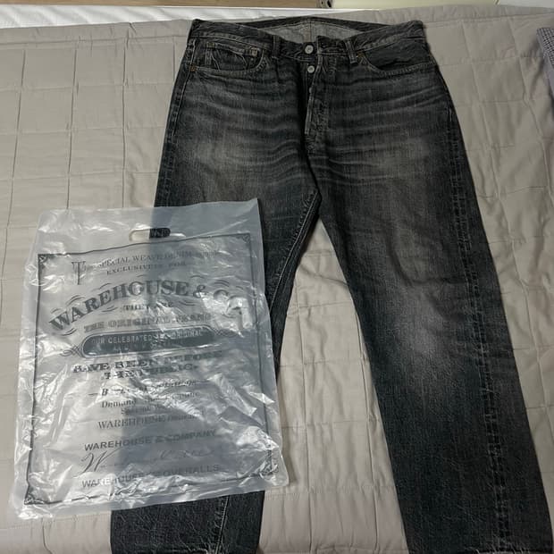 [38] 웨어하우스 1101 2nd hand used 블랙 흑청
