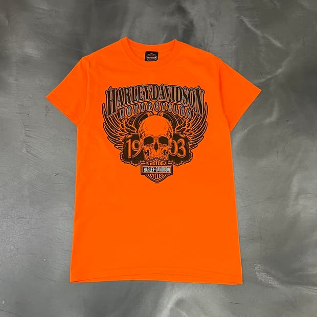  할리데이비슨 코리아 프린팅 반팔티 y16347