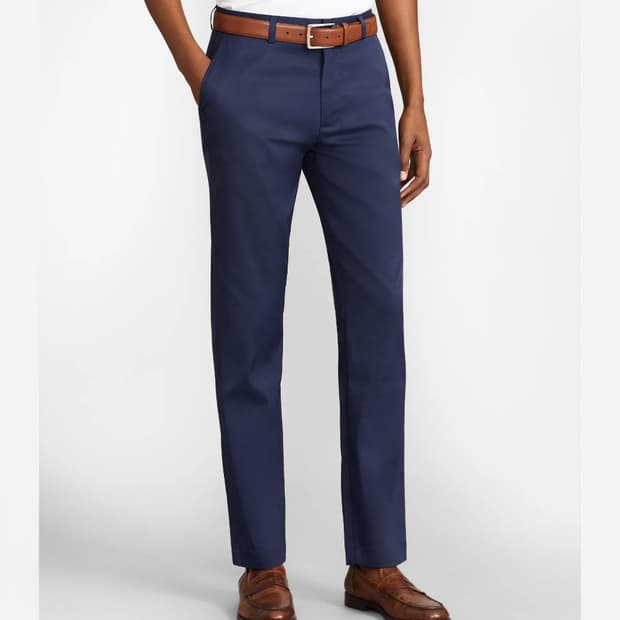 브룩스브라더스 밀라노 치노팬츠 33