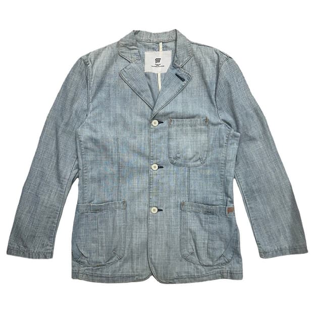 에드윈 연청 자켓 L