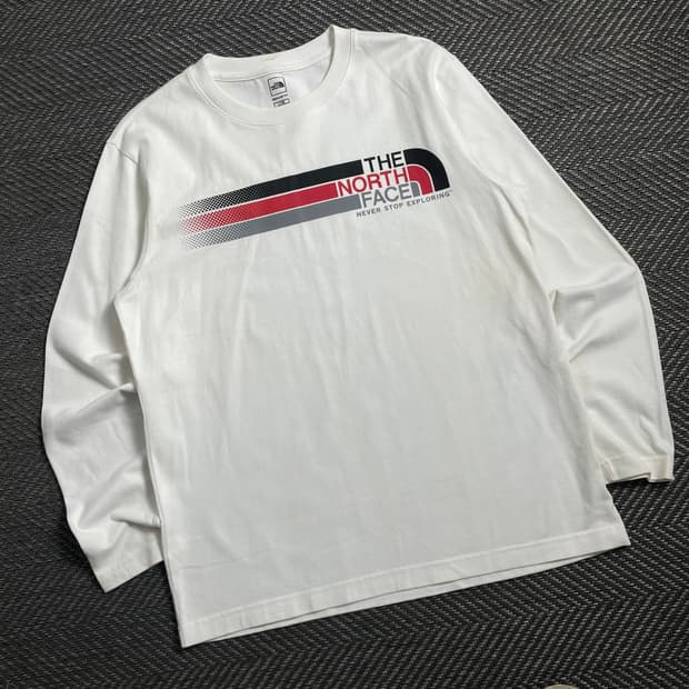 노스페이스 빅로고 아플리케 롱 슬리브 y 4431
