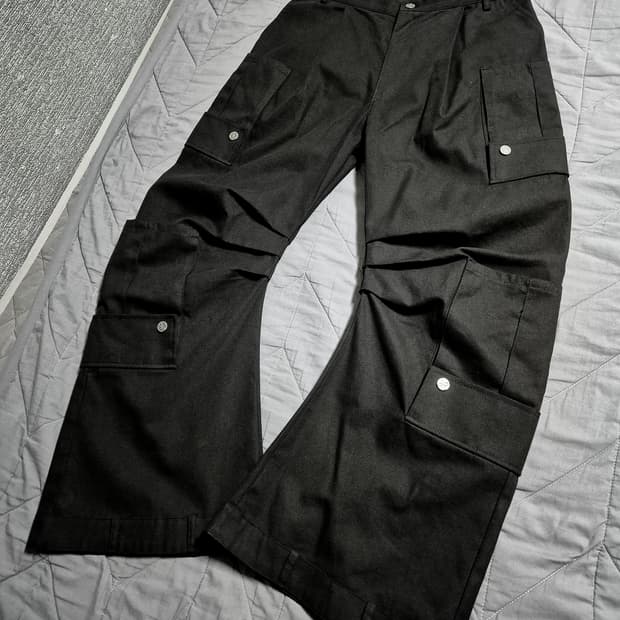 써저리 리버스 4포켓 카고팬츠 블랙 L