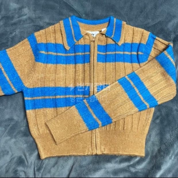 아소스 asos collusion 니트 집업 가디건 멀티스트라이프