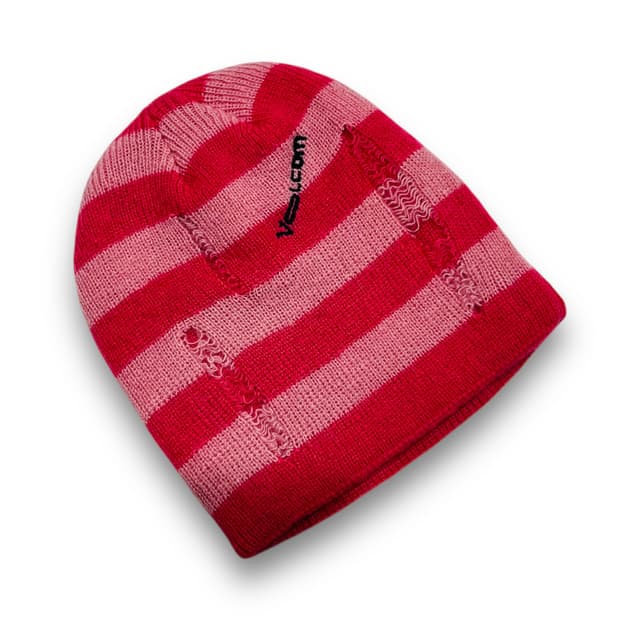 Volcom strawberry milk vintage beanie